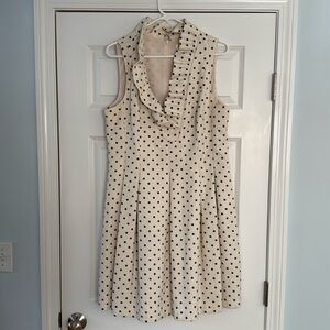 Cute polka dot mini dress